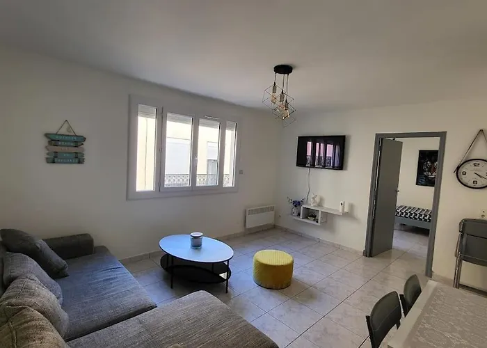 Appartement Chaleureux, Proche De La Gare Perpignan